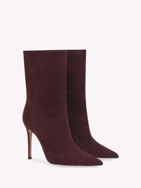 Bottines Reus 105 en daim - Rouge
