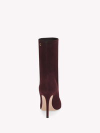 Bottines Reus 105 en daim - Rouge