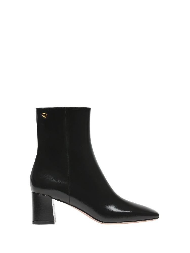 Bottines Freeda 55 en cuir verni - Noir