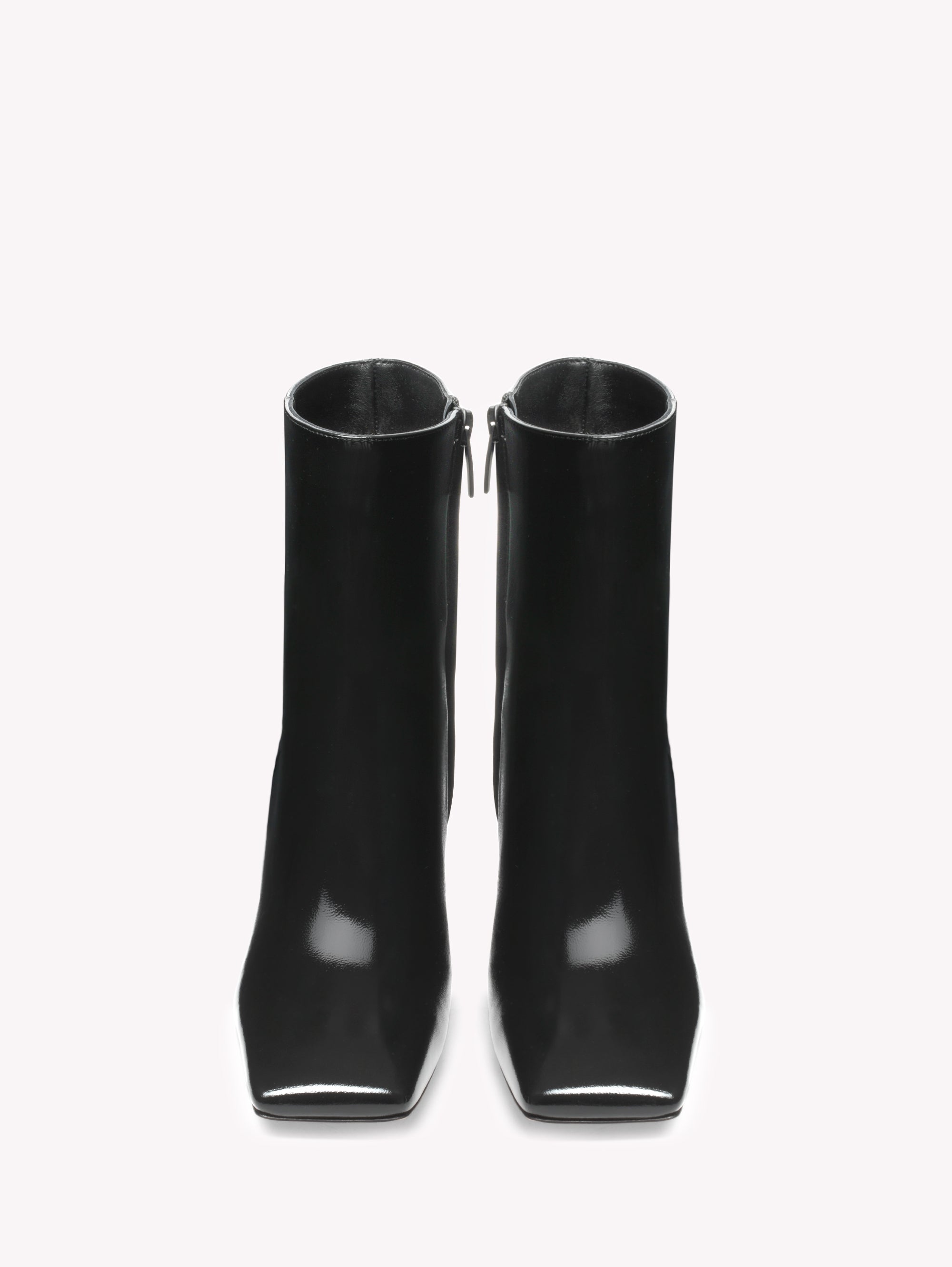 Bottines Freeda 55 en cuir verni - Noir