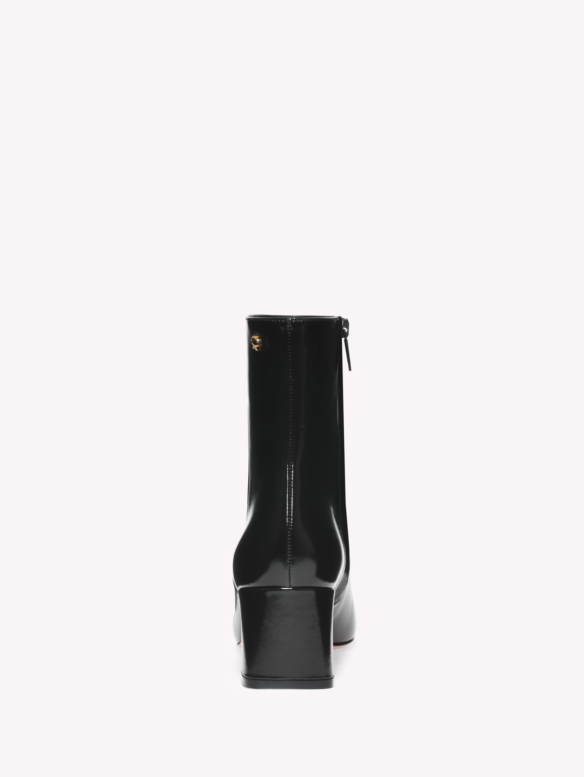 Bottines Freeda 55 en cuir verni - Noir