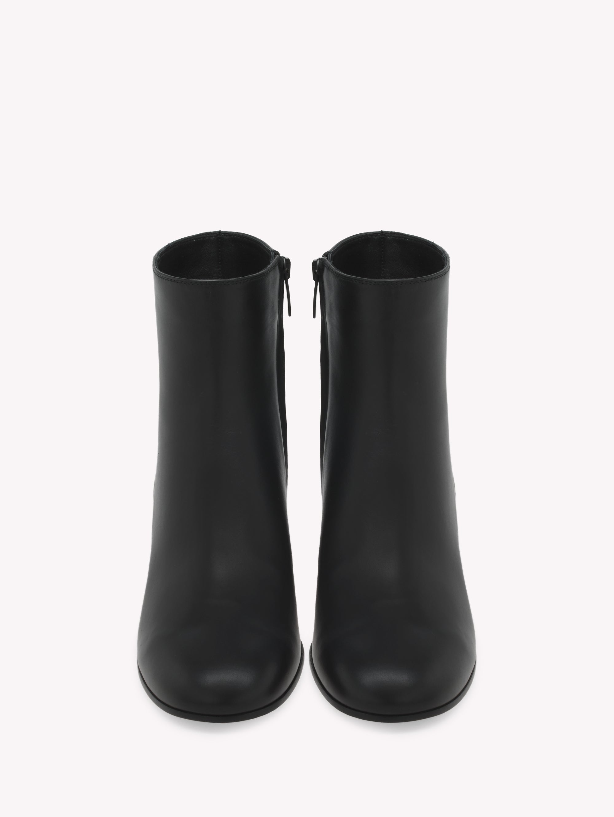 Bottines Joelle 45 en cuir lisse - Noir
