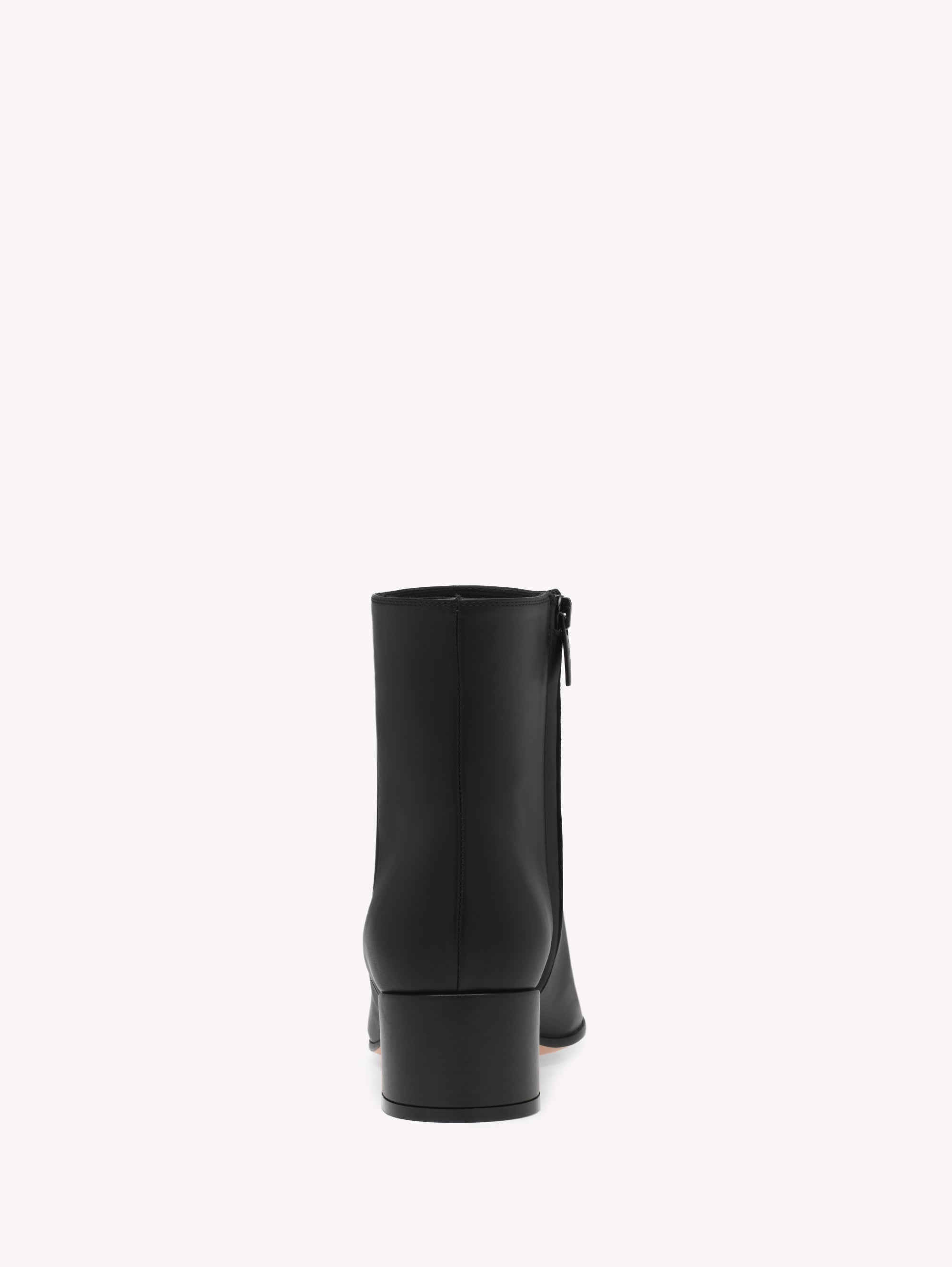 Bottines Joelle 45 en cuir lisse - Noir