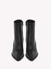 Bottines Wednesday 60 en cuir lisse - Noir