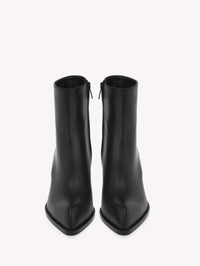Bottines Wednesday 60 en cuir lisse - Noir