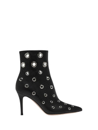Bottines Lydia 85 en cuir lisse - Noir