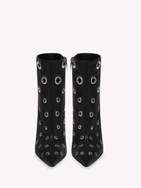 Bottines Lydia 85 en cuir lisse - Noir