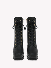 Bottines York 110 en cuir lisse - Noir