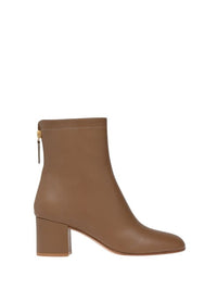 Bottines Bellamy 60 en cuir lisse - Brun