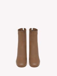 Bottines Bellamy 60 en cuir lisse - Brun