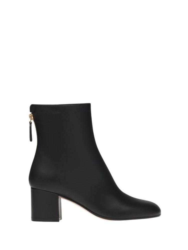 Bottines Bellamy 60 en cuir lisse - Noir