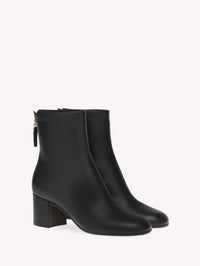 Bottines Bellamy 60 en cuir lisse - Noir