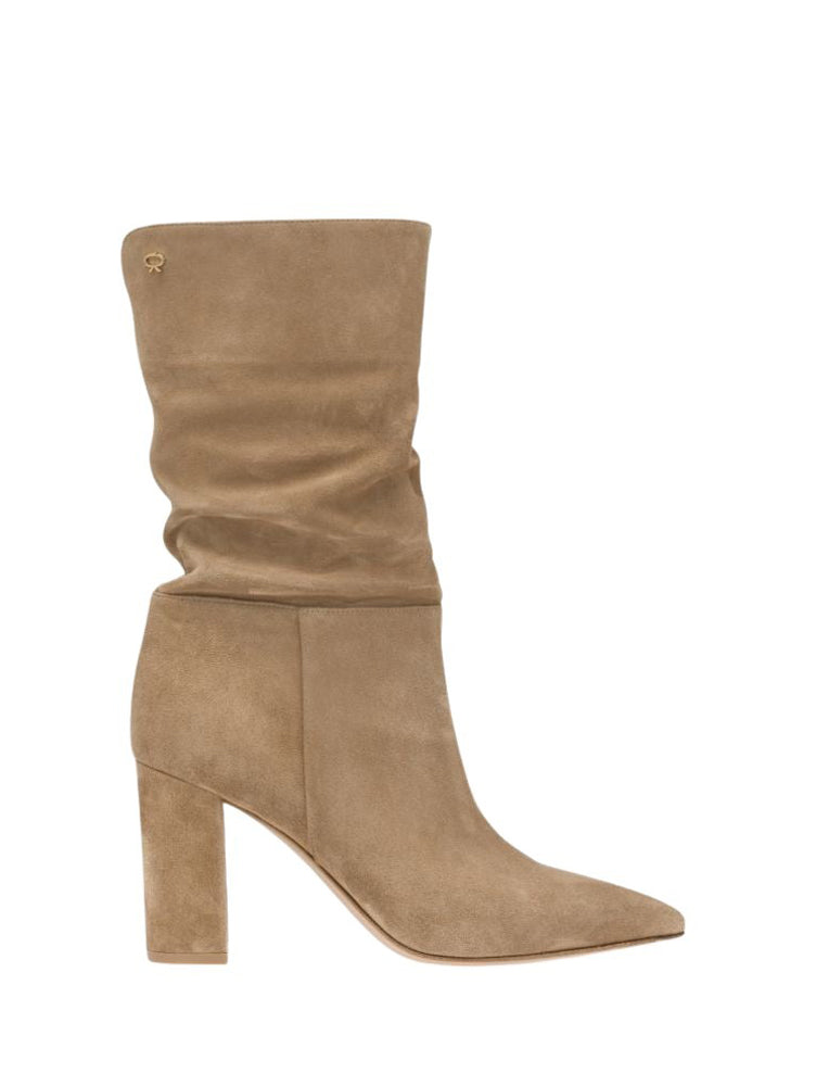 Bottines Piper 85 en daim - Brun