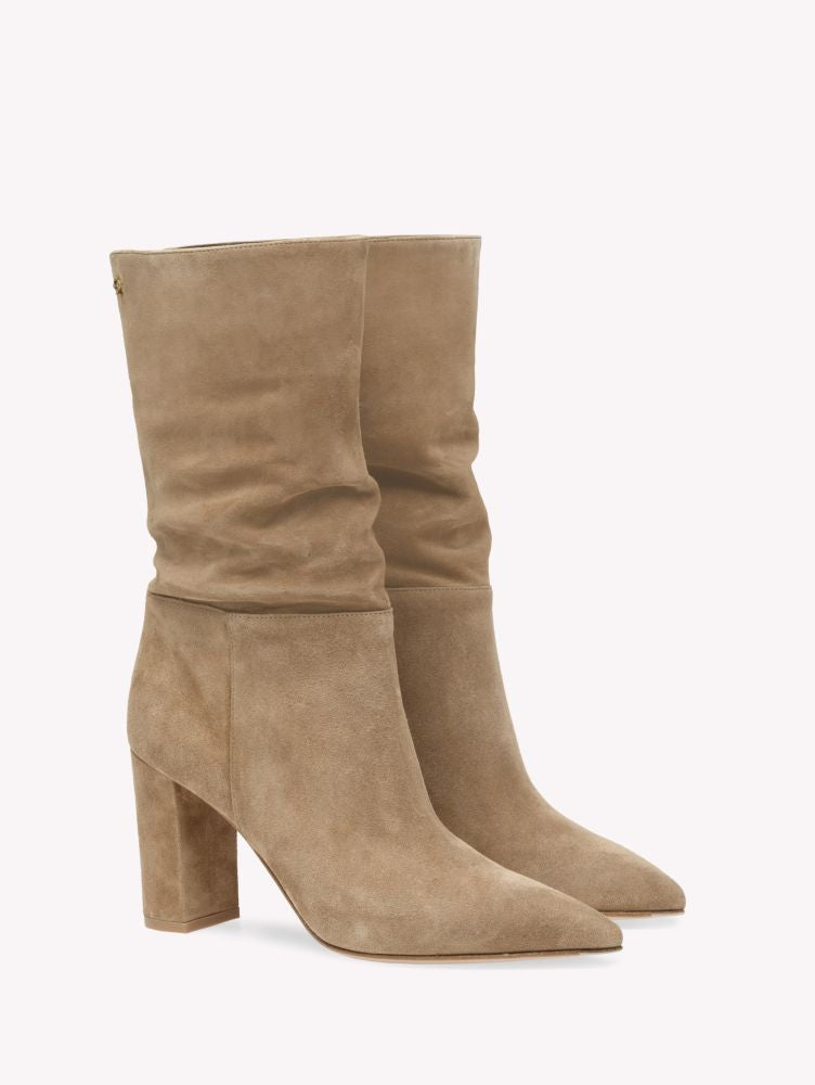 Bottines Piper 85 en daim - Brun