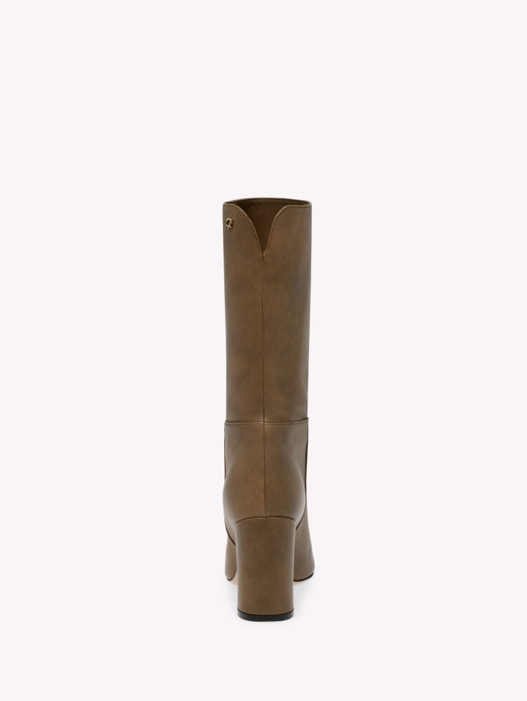 Bottines Piper 85 en cuir lisse - Brun