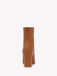 Bottines Lyell 85 en cuir lisse - Marron