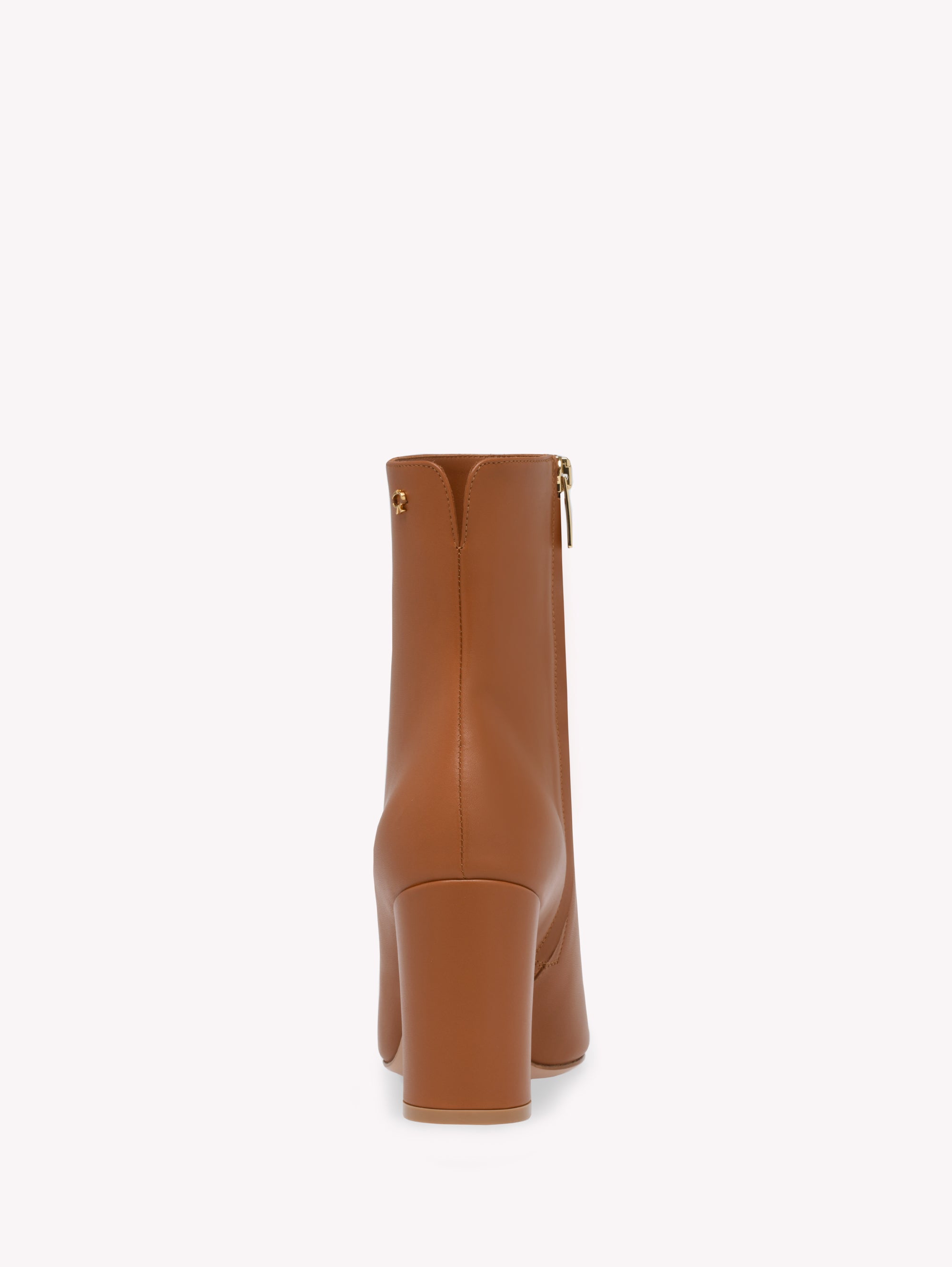 Bottines Lyell 85 en cuir lisse - Marron