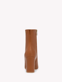 Bottines Lyell 85 en cuir lisse - Marron