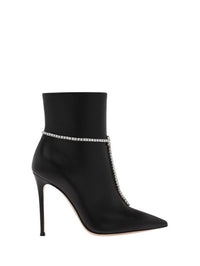 Bottines Brilliant 105 en cuir lisse - Noir