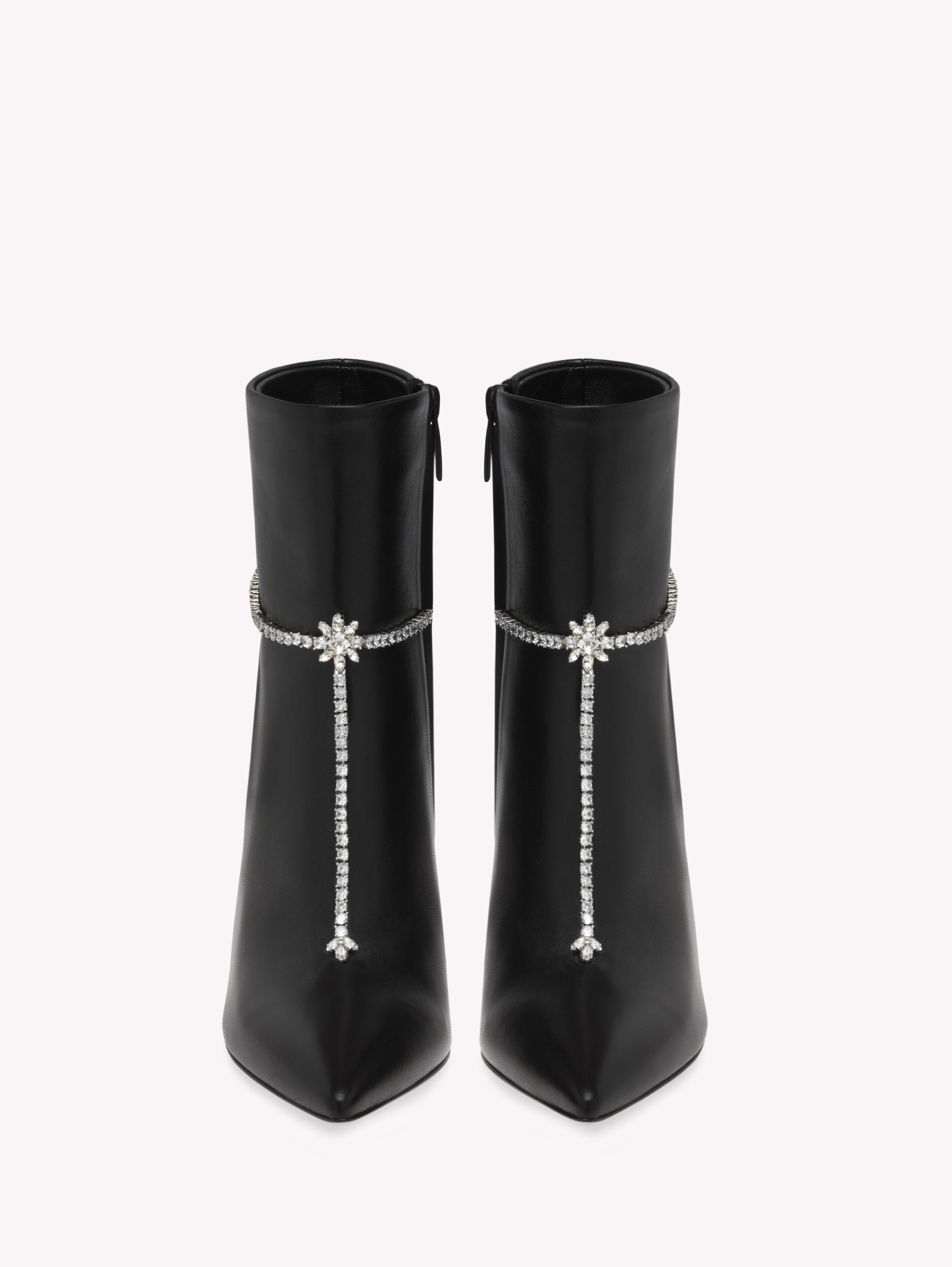 Bottines Brilliant 105 en cuir lisse - Noir
