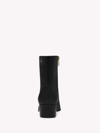 Bottines Lyell 45 en cuir lisse - Noir