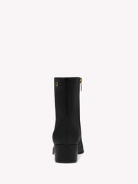 Bottines Lyell 45 en cuir lisse - Noir