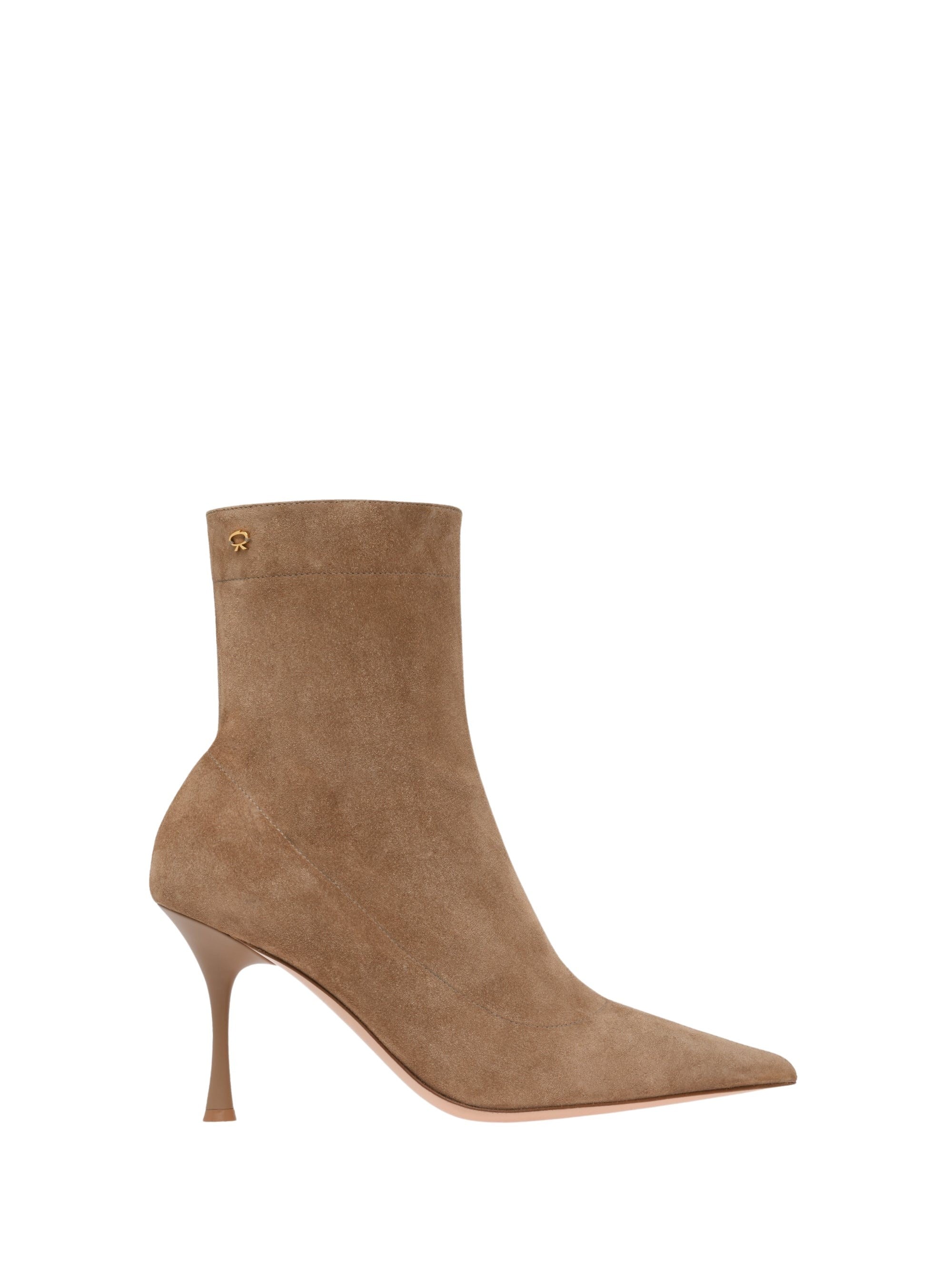 Bottines Dunn 85 en daim - Marron
