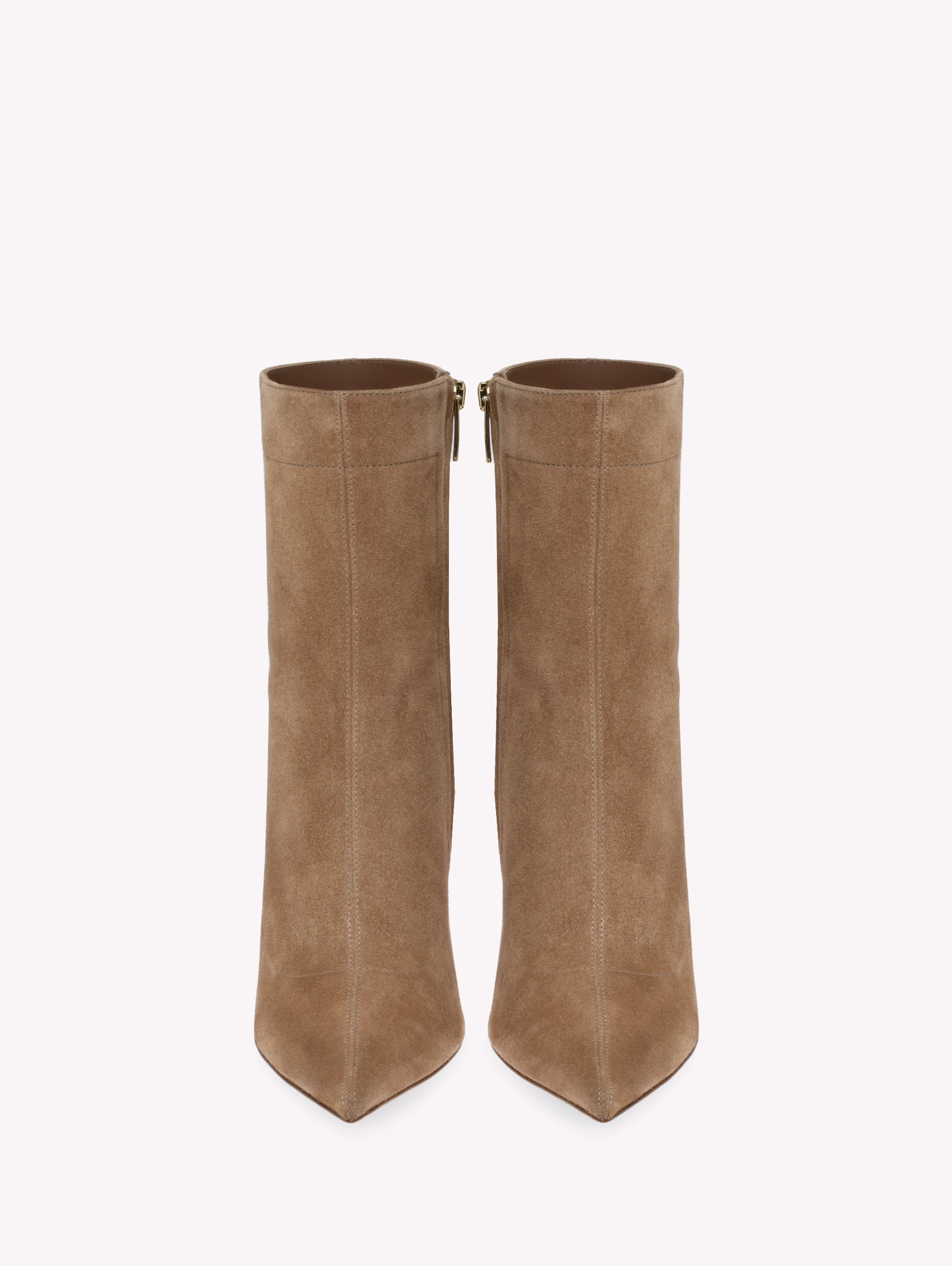 Bottines Dunn 85 en daim - Marron