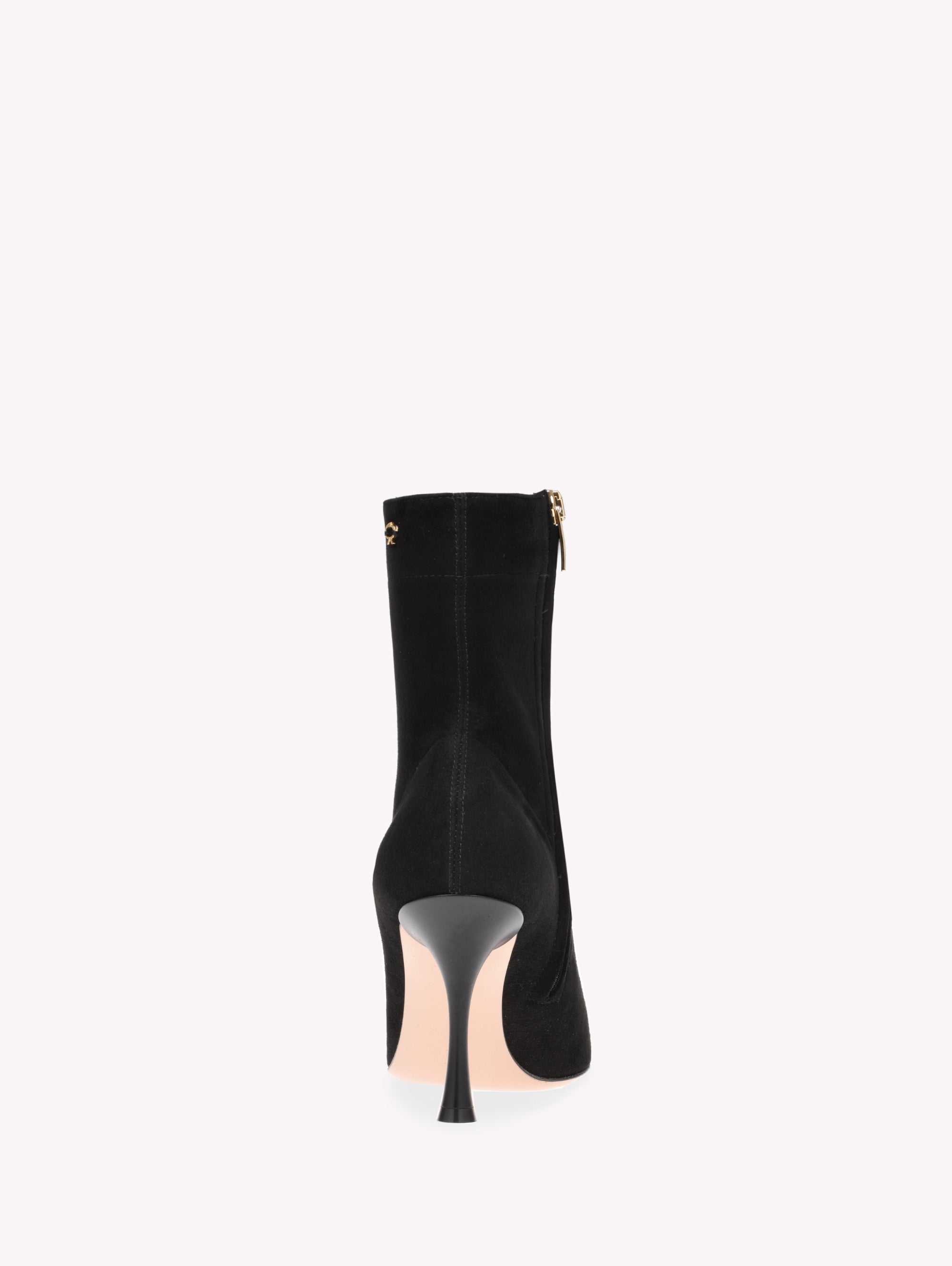 Bottines Dunn 85 en daim - Noir
