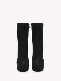 Bottines Holly 70 en daim - Noir