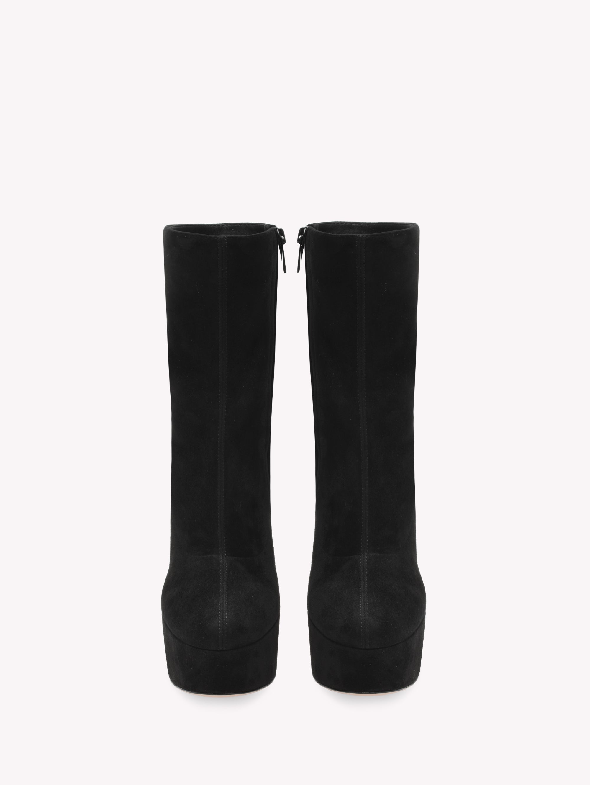 Bottines Holly 70 en daim - Noir