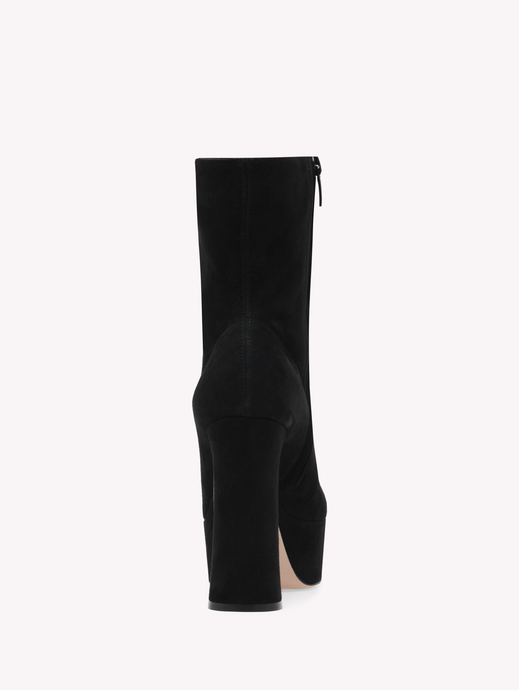 Bottines Holly 70 en daim - Noir