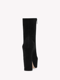 Bottines Holly 115 en daim - Noir