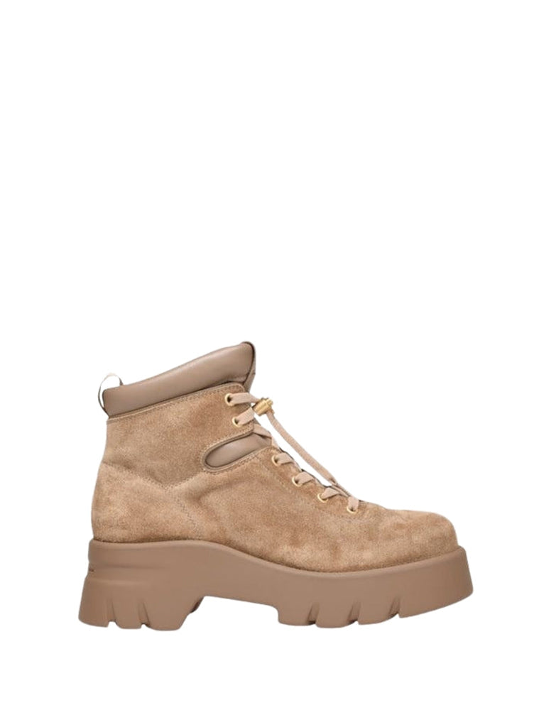 Bottines Vancouver en daim - Brun