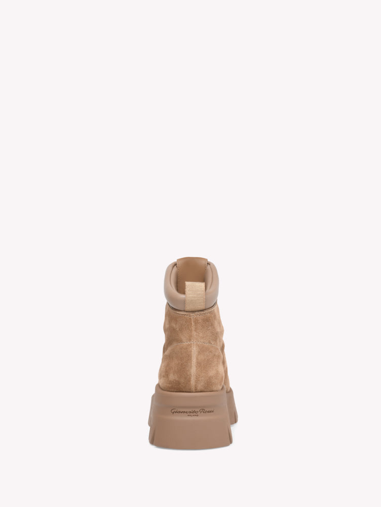 Bottines Vancouver en daim - Brun