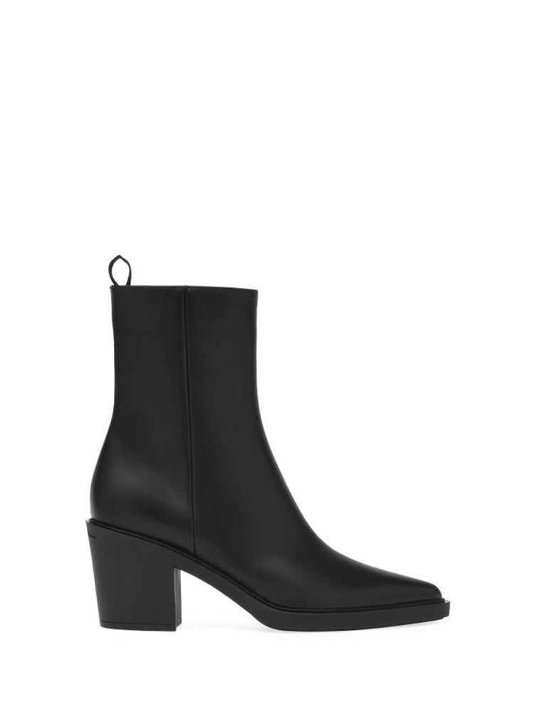 Bottines Dylan 60 en cuir lisse - Noir