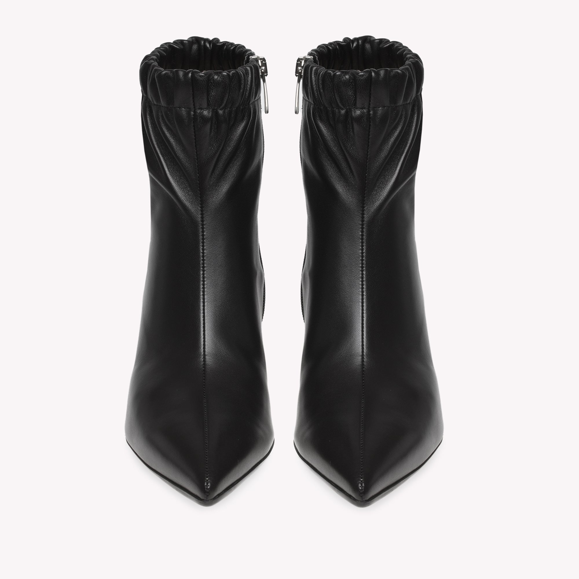 Bottines Alina 55 en cuir lisse - Noir