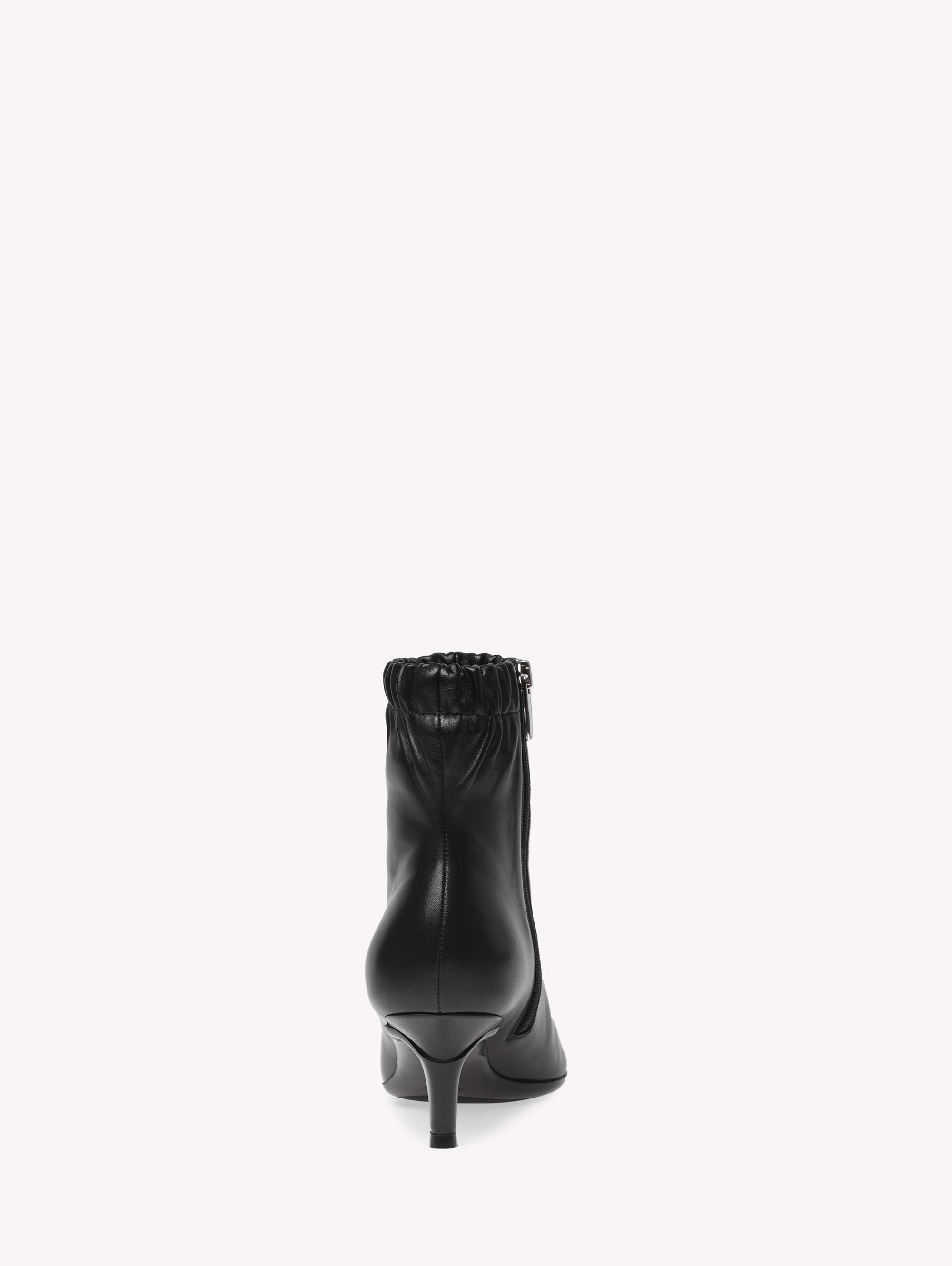 Bottines Alina 55 en cuir lisse - Noir