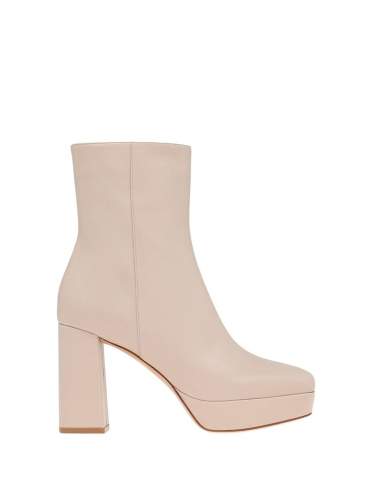 Bottines Daisen 95 en cuir lisse - Neutre