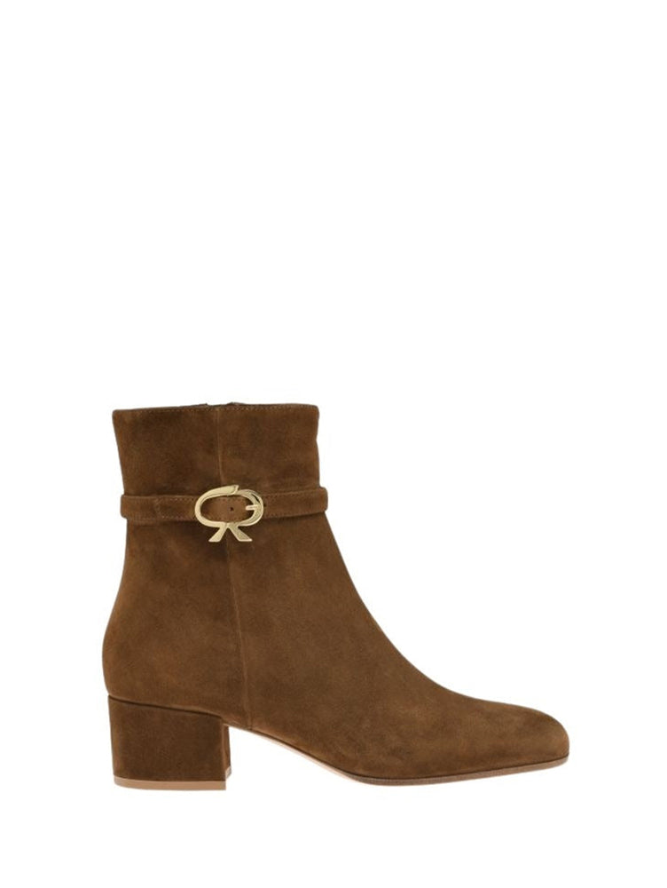 Bottines Ribbon 45 en daim - Brun
