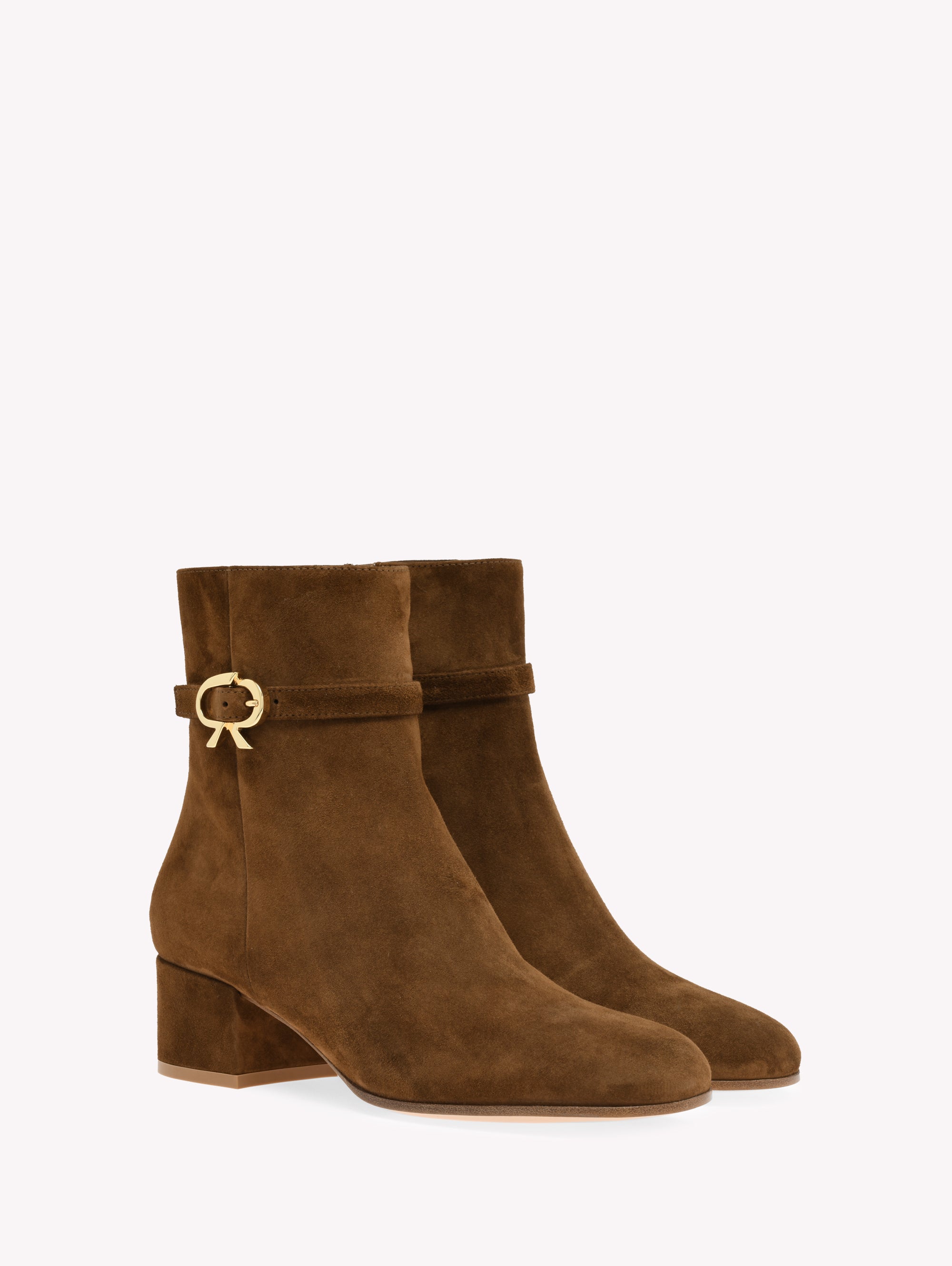 Bottines Ribbon 45 en daim - Brun