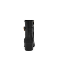 Bottines Ribbon 45 en cuir nappa - Noir