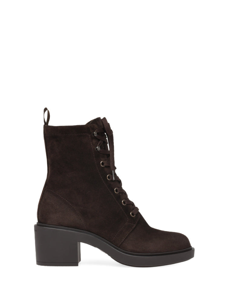 Bottines Foster 45 en daim - Moka