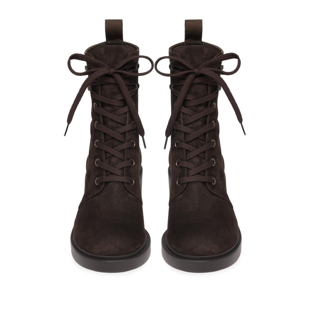 Bottines Foster 45 en daim - Moka
