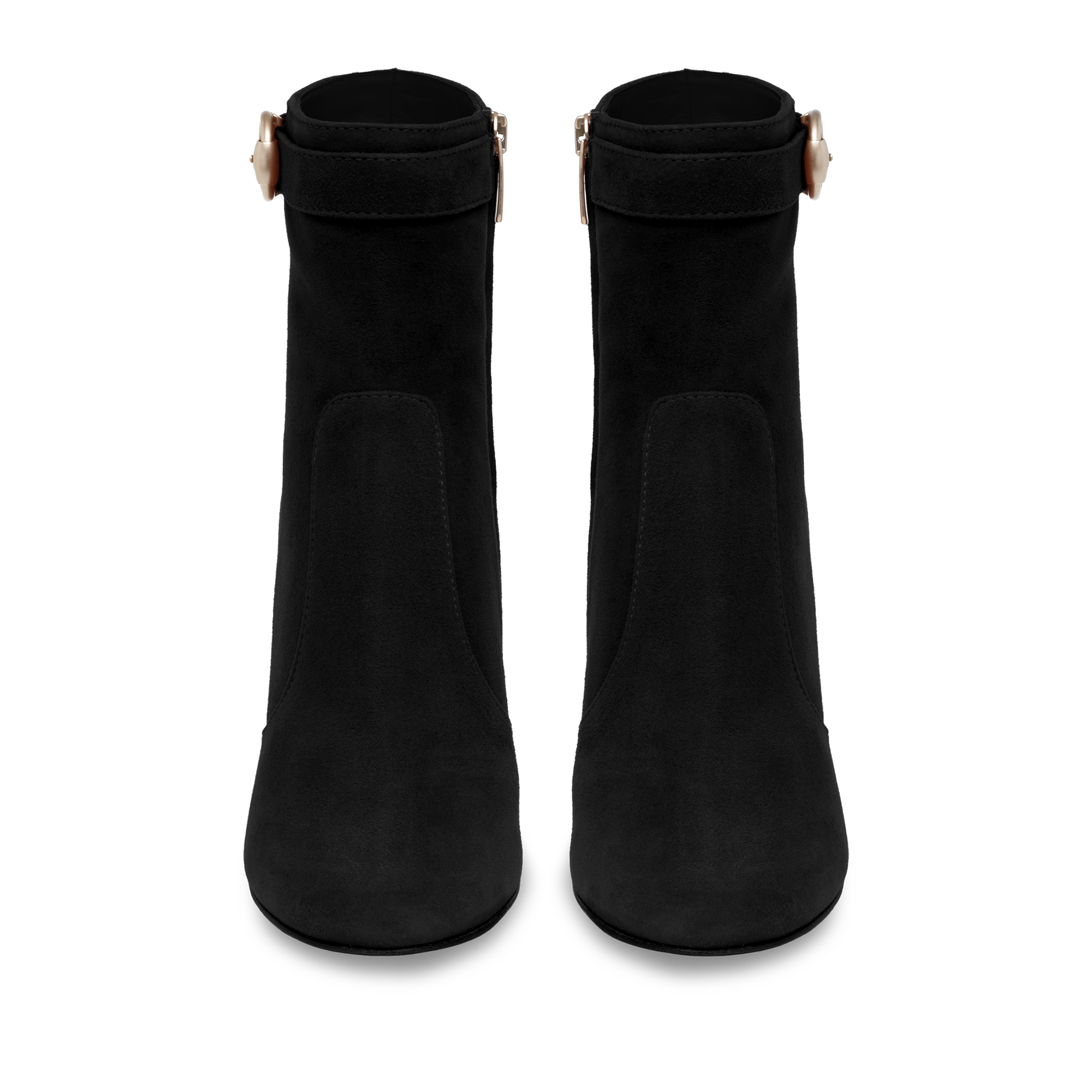 Bottines Milo 85 en daim - Noir
