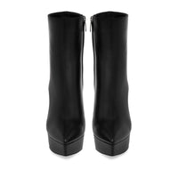Bottines Dasha 115 en cuir lisse - Noir