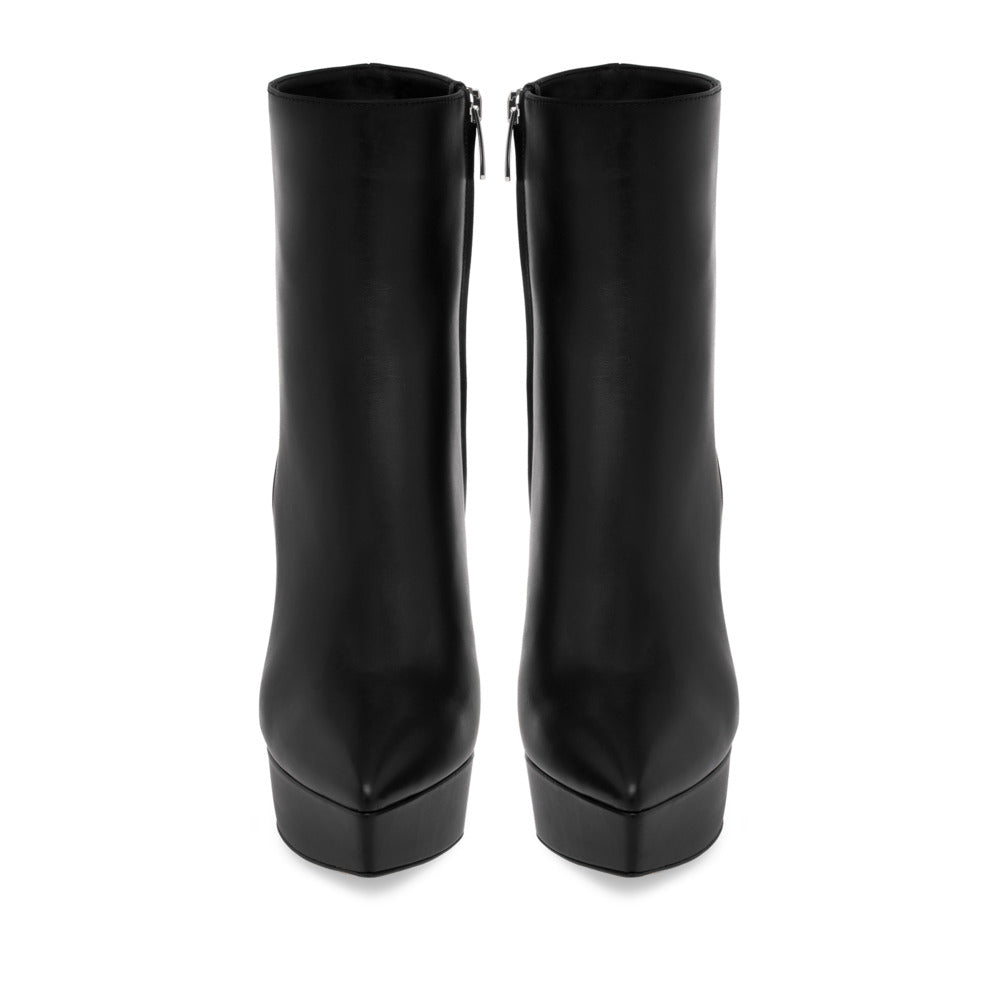 Bottines Dasha 115 en cuir lisse - Noir