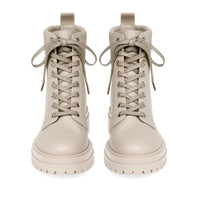Bottines Martis en cuir lisse - Neutre