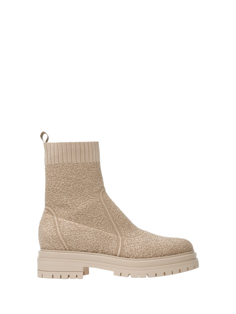 Bottines biker Torrance - Neutre