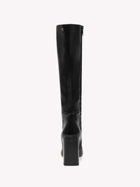 Bottes Freeda 95 en cuir verni - Noir